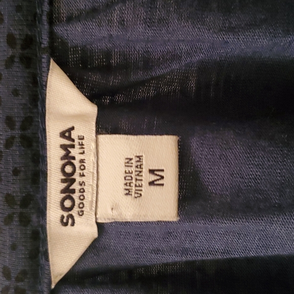 Sonoma NWT 3/4 sleeve peasant style blouse - Picture 4 of 13